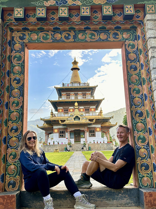 Tempel Khamsum Yueley Namgyel Chorten.