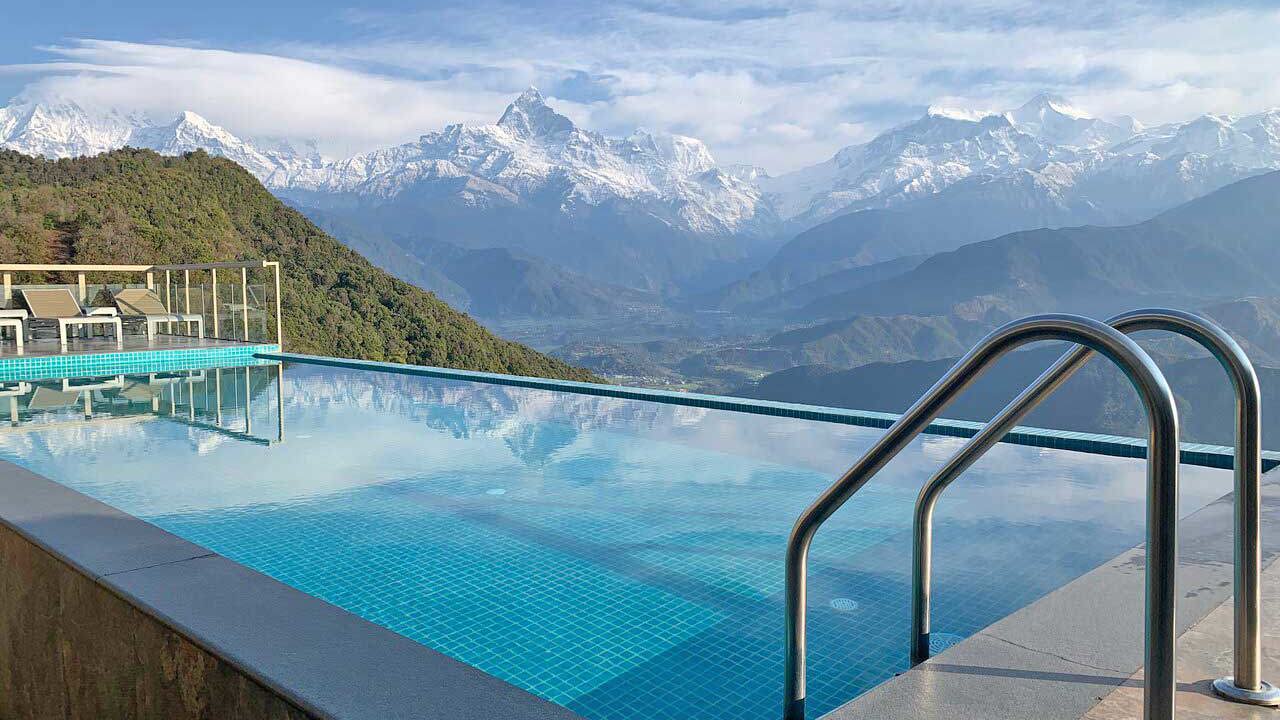 Pool With A View