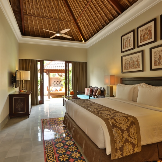 bali - sanur - sudamala resort_deluxe garden suite with gazebo bedroom