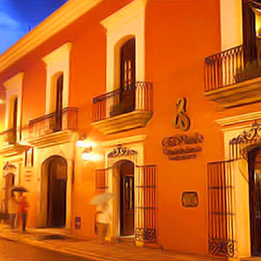 mexico - oaxaca - hotel casantica_facade_01