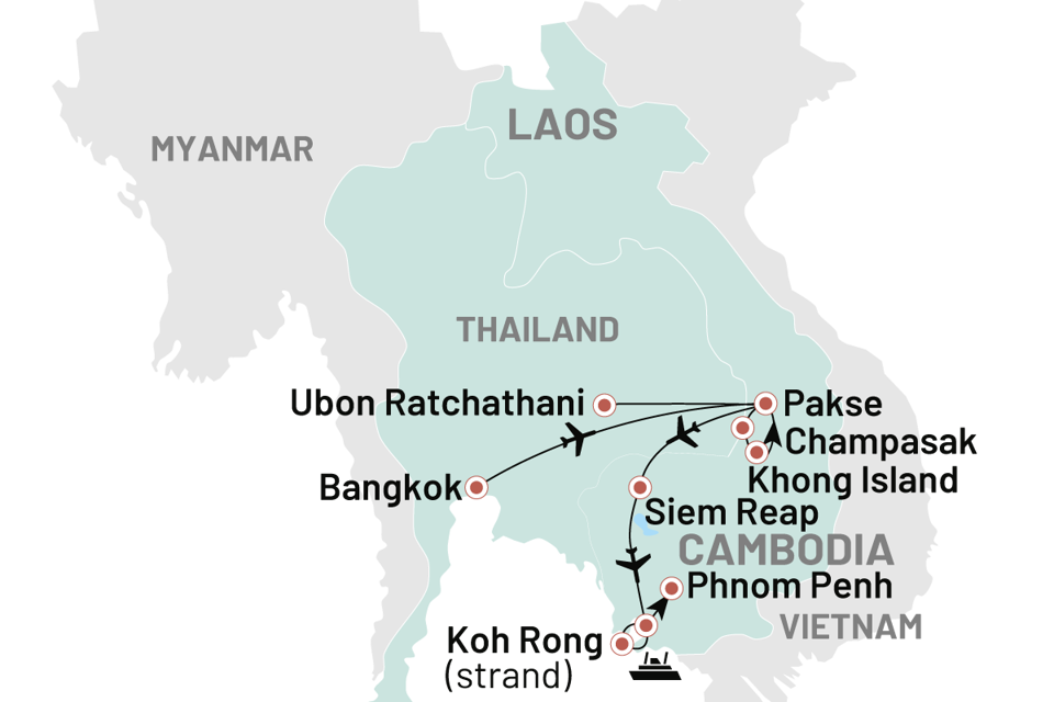 Laos De 4000 Oeer Og Khmerrriget