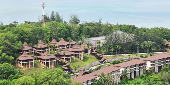 Damai Beach Resort Luftview 01