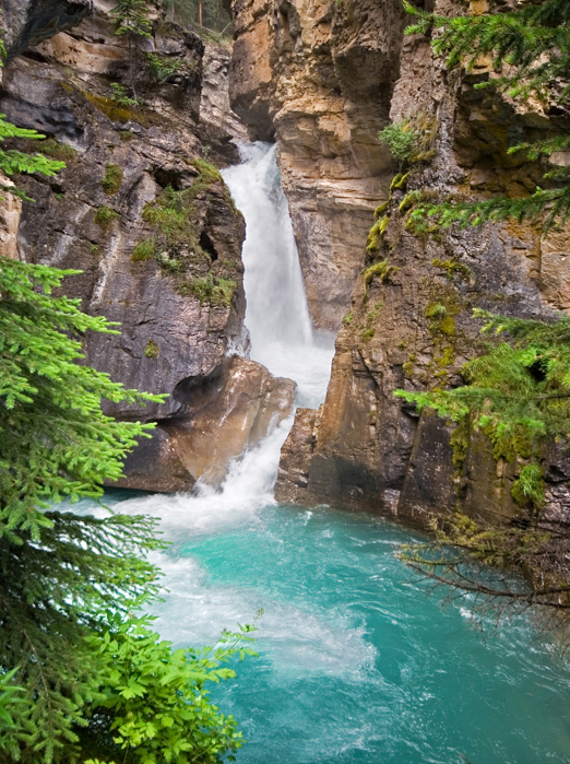 canada - banff nationl park_johnston canyon_vandfald_01_hf