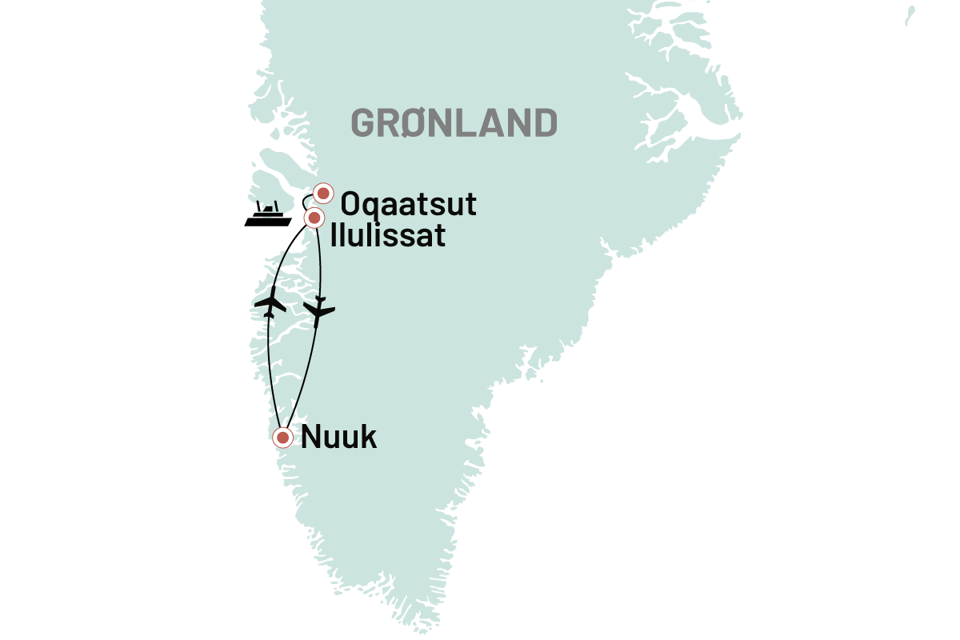 Groenland Vinteroplevelser I Nuuk Og Illulissat 2025