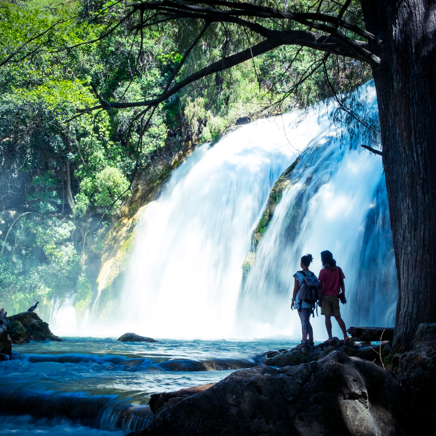 Chiflon Waterfall Chiapas 1068679982