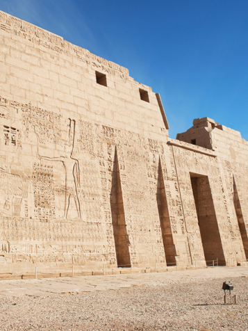 Medinat Habu ved Luxor