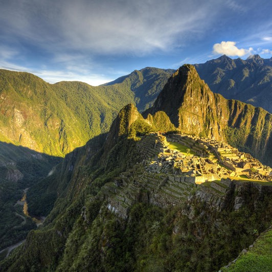 Machu Picchu - et af verdens moderne vidundere.