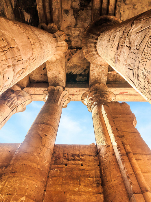 Egypten Edfu Templet 547427260
