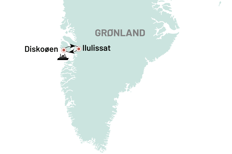 Groenland Vinteroplevelser I Ilulisssat Og Diskooen