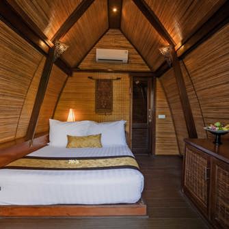Traditional Lumbung Hut Bedroom 1
