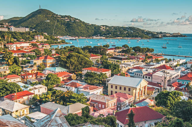 de vestindiske øer - galleri - st thomas_charlotte amalie_udsigt_12