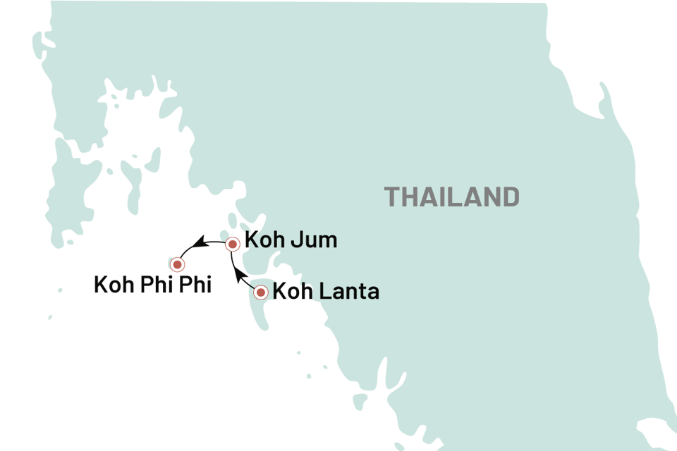 Thailand FIT Phi Phi Jum Lanta