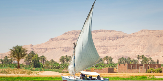 egypten - Luxor_felucca_01