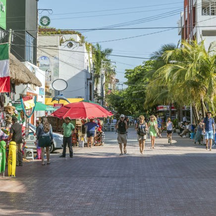 mexico - Mexico_Playa del Carmen_gågade_01