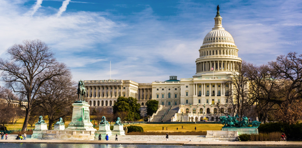 I Washington, D.C., skal vi på en rundtur i Capitol-bygningen.