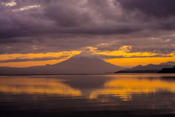 ...som ligger ved Llanquihue-søen med smuk udsigt til Osorno-vulkanen.