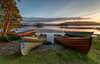 Ireland Boats Landscape