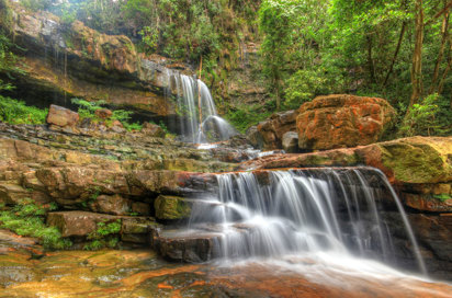 Seri Mahkota Endau Rompin Pahang Waterfall