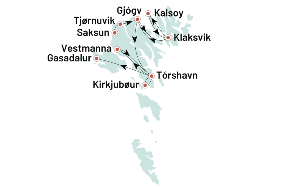 Færøerne Nordatlantens Groenne Juvel