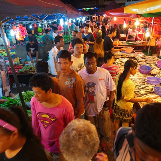 Street food i Kuala Lumpur