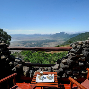 Ngorongoro Serena Safari Lodge Terrase