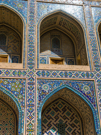 Smuk antik arkitektur i Samarkand