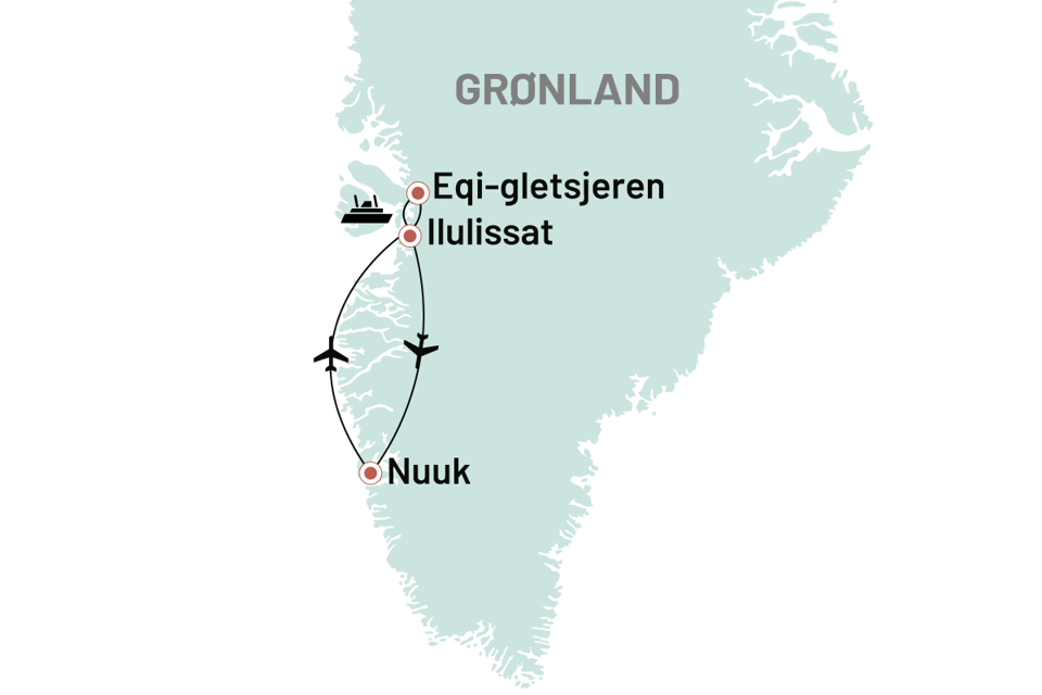 Groenland Midnatssol RR 2025