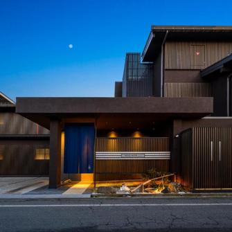 Hotel Wood Facade