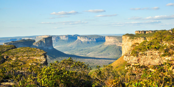 Chapada Diamantina Udsigt Golden Hour