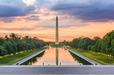 Washington Monument Solnedgang 02