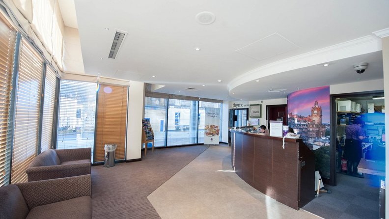 Premier Inn Lauriston Lobby