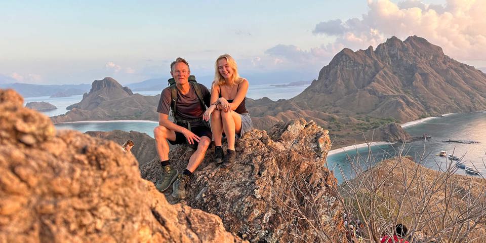 Padar Island Udsigt