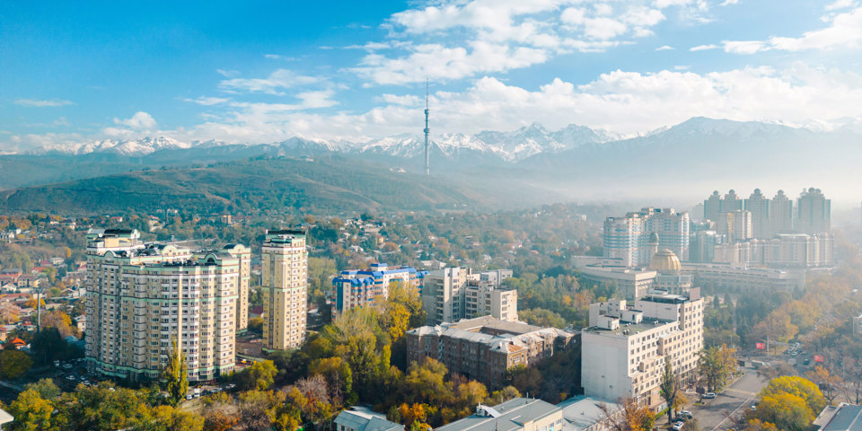 Kasakhstan Almaty By
