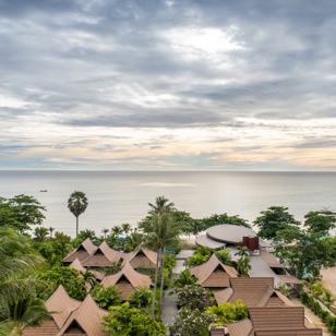 Hanom Beach Resort And Spa Airview