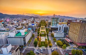 Odori Park i Sapporo 