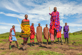 Masaier i Masai Mara