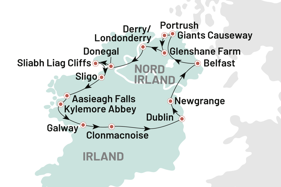 Irland Irland Og Nordirland – En Rejse Til Smaragd Oeen