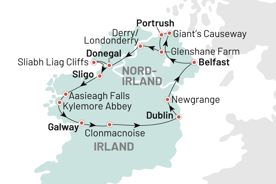 Irland Irland Og Nordirland – En Rejse Til Smaragd Oeen