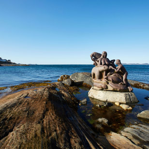 Photo Peter Lindstrom , Visit Greenland, The Mother Of The Sea Statue, Nuuk