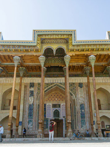Ældre arkitektur i Bukhara