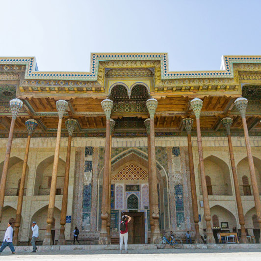 Ældre arkitektur i Bukhara